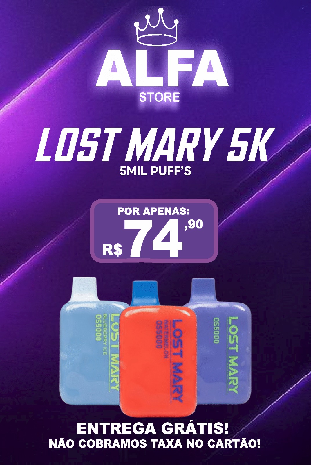 LOST MARY 5K